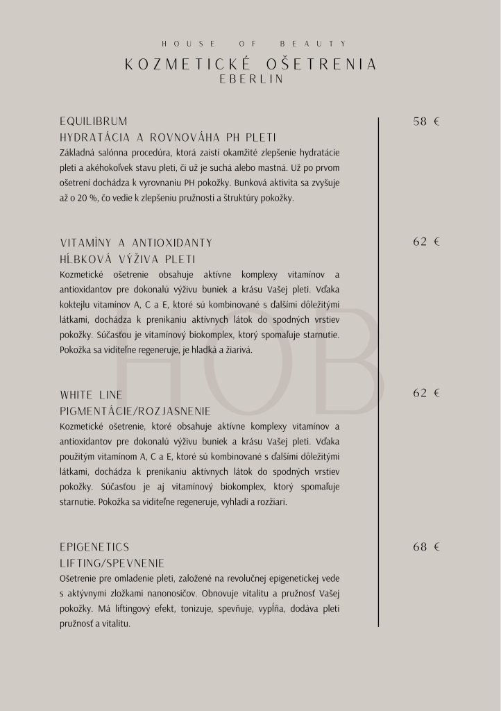 houseofbeauty cennik kozmetika1